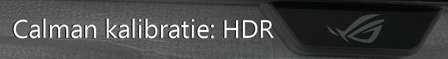 Calman Kalibratie HDR