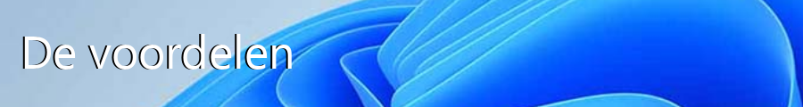 De voordelen