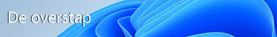 De overstap