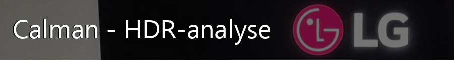 Calman - HDR-analyse