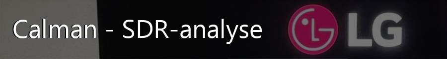 Calman - SDR-analyse