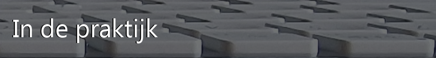 In de praktijk