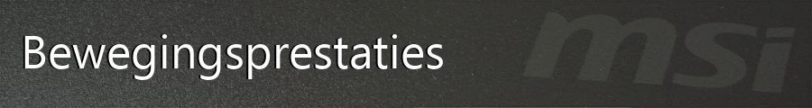 Bewegingsprestaties