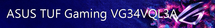 ASUS TUF Gaming VG34VQL3A