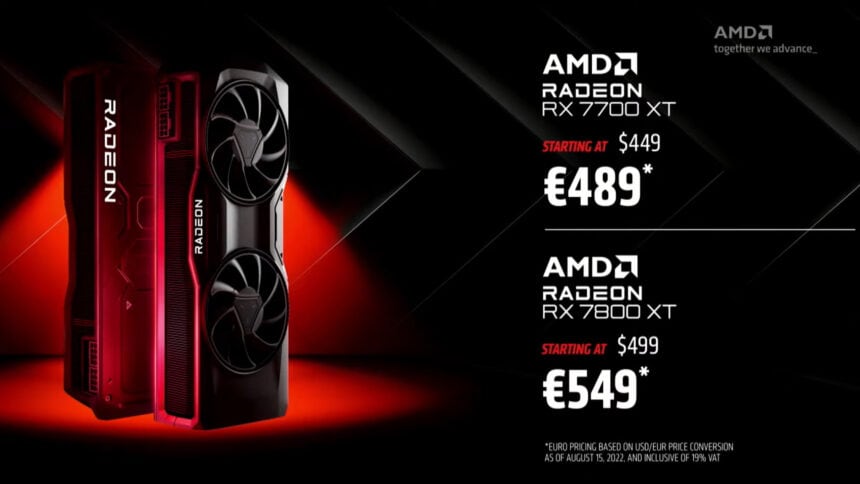 AMD Radeon RX 7800 XT en RX 7700 XT