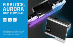 Alphacool Eisblock Aurora 180° Terminal
